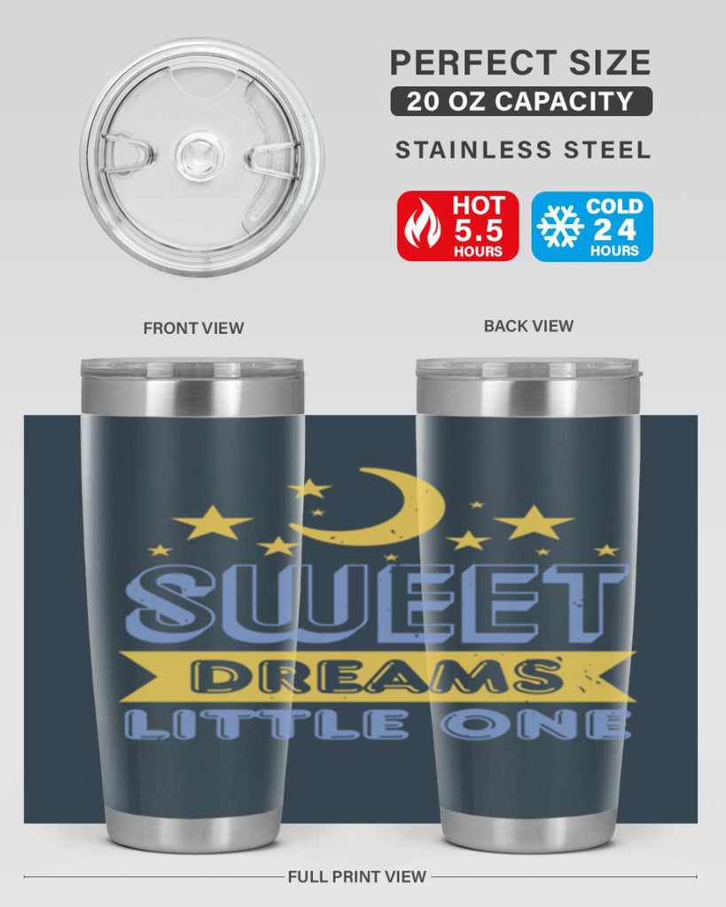 sweet dreams little one Style 13#- baby shower- tumbler