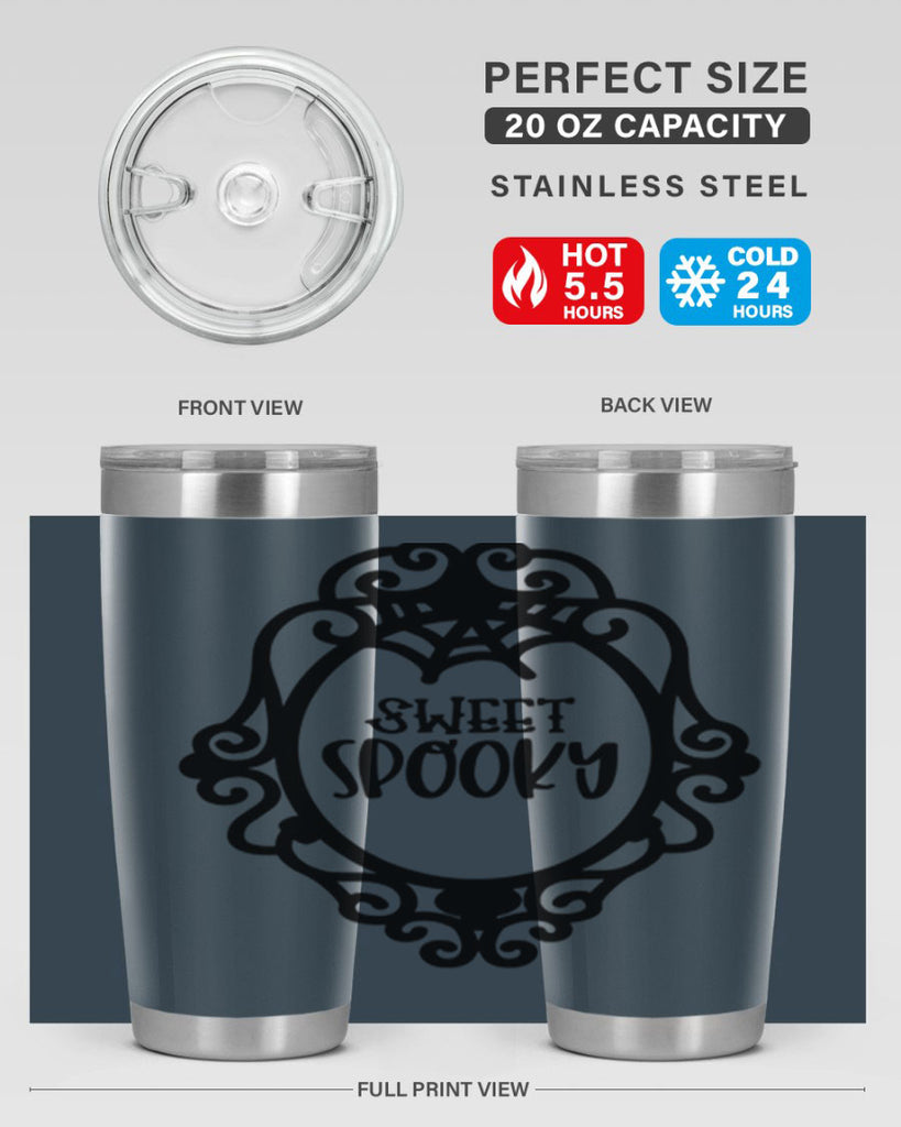 sweet spooky 18#- halloween- Tumbler