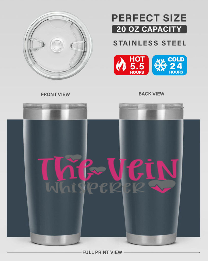 the vein whisperer Style Style 21#- nurse- tumbler