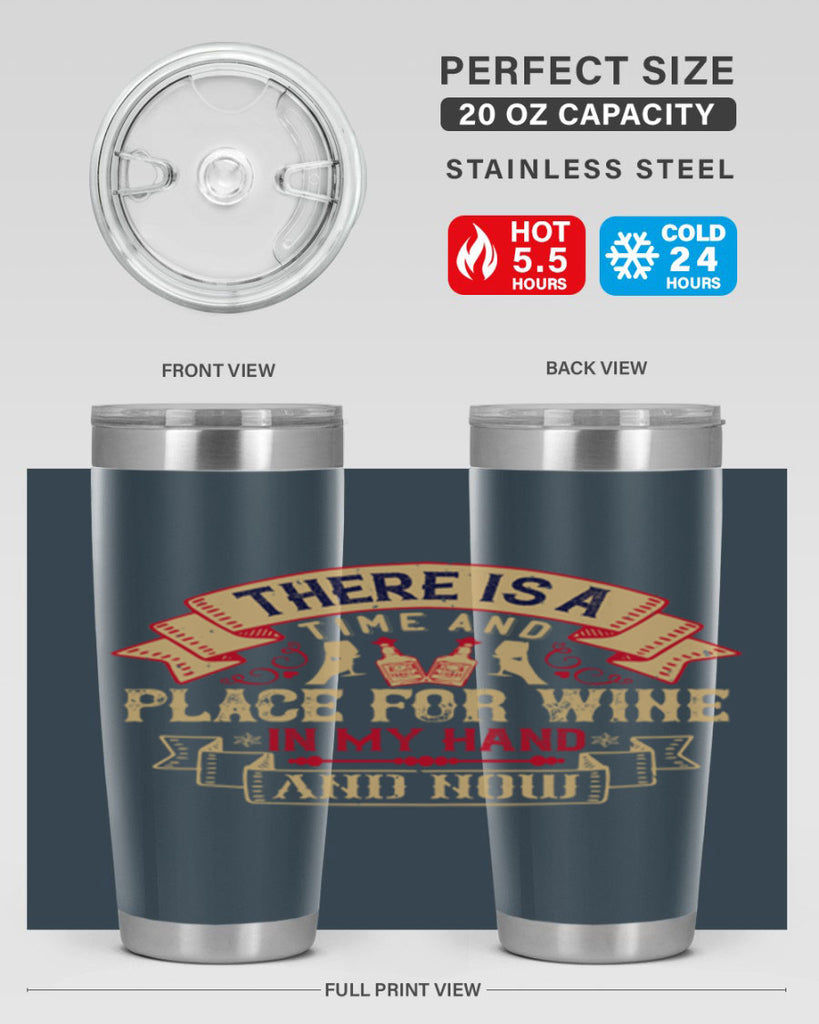 there is a time and place for wine in my hand and now 26#- drinking- Tumbler