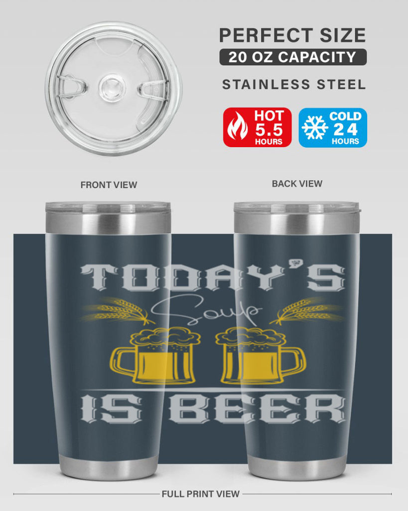 today’s soup is beer 4#- beer- Tumbler