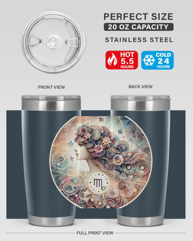 virgo 556#- zodiac- Tumbler