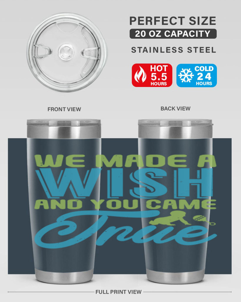 we made a wish and you can true Style 164#- baby- tumbler