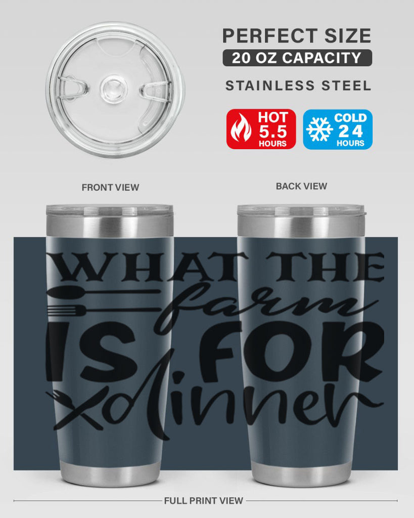 what the farm is for dinner 72#- kitchen- Tumbler