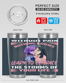 without pain nothing grows learn to embrace the storms of your life288#- anime- Tumbler