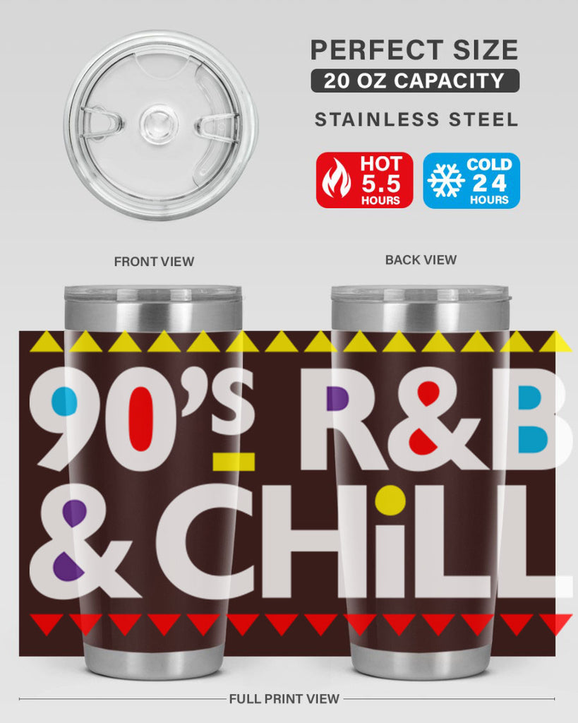 90s rnb and chill 279#- black words phrases- Cotton Tank