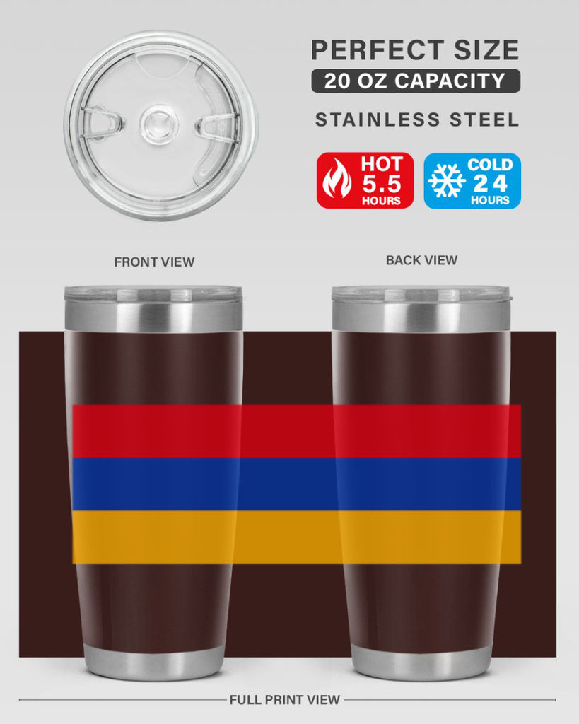Armenia 190#- world flags- Tumbler