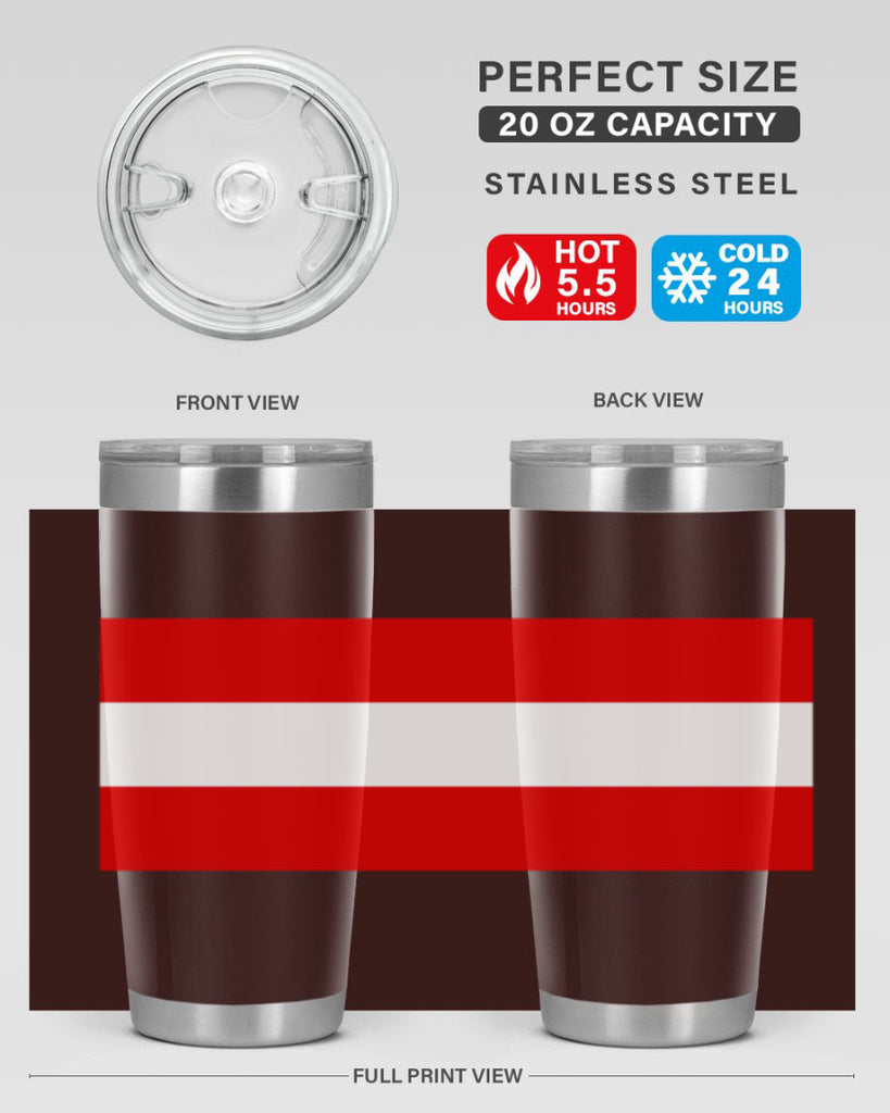 Austria 188#- world flags- Tumbler