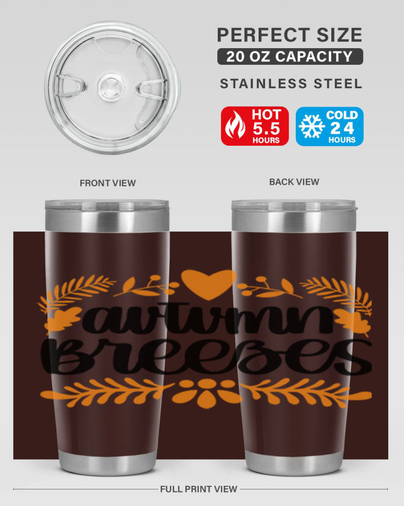 Autumn Breezes 474#- fall- Tumbler