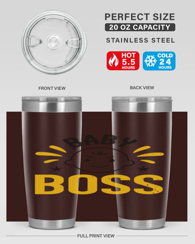 Baby Boss Style 6#- baby shower- tumbler