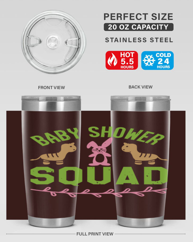 Baby Shower Squad Style 47#- baby shower- tumbler
