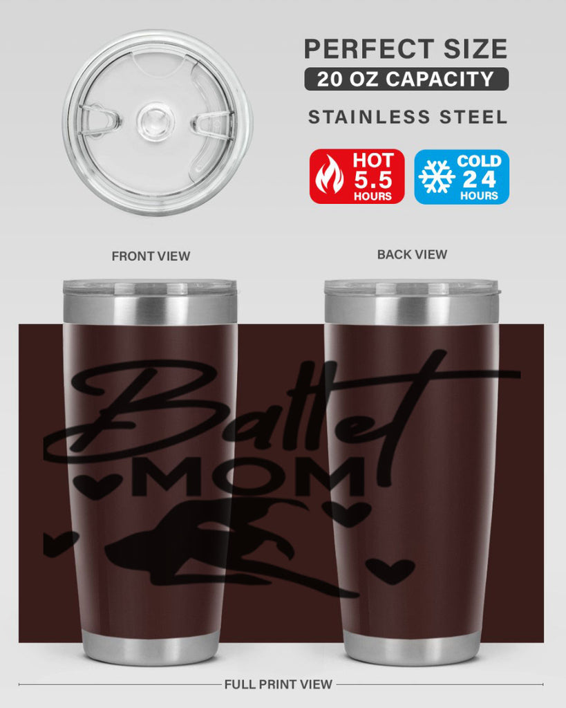 Ballet Mom 10#- ballet- Tumbler