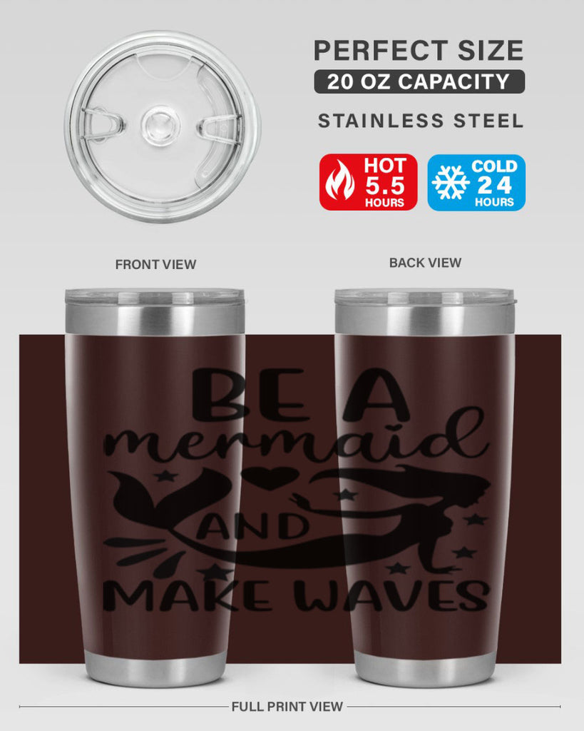 Be a mermaid and make 54#- mermaid- Tumbler