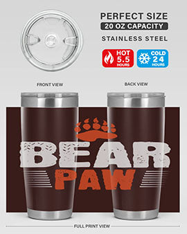 Bear paw 4#- Bears- Tumbler