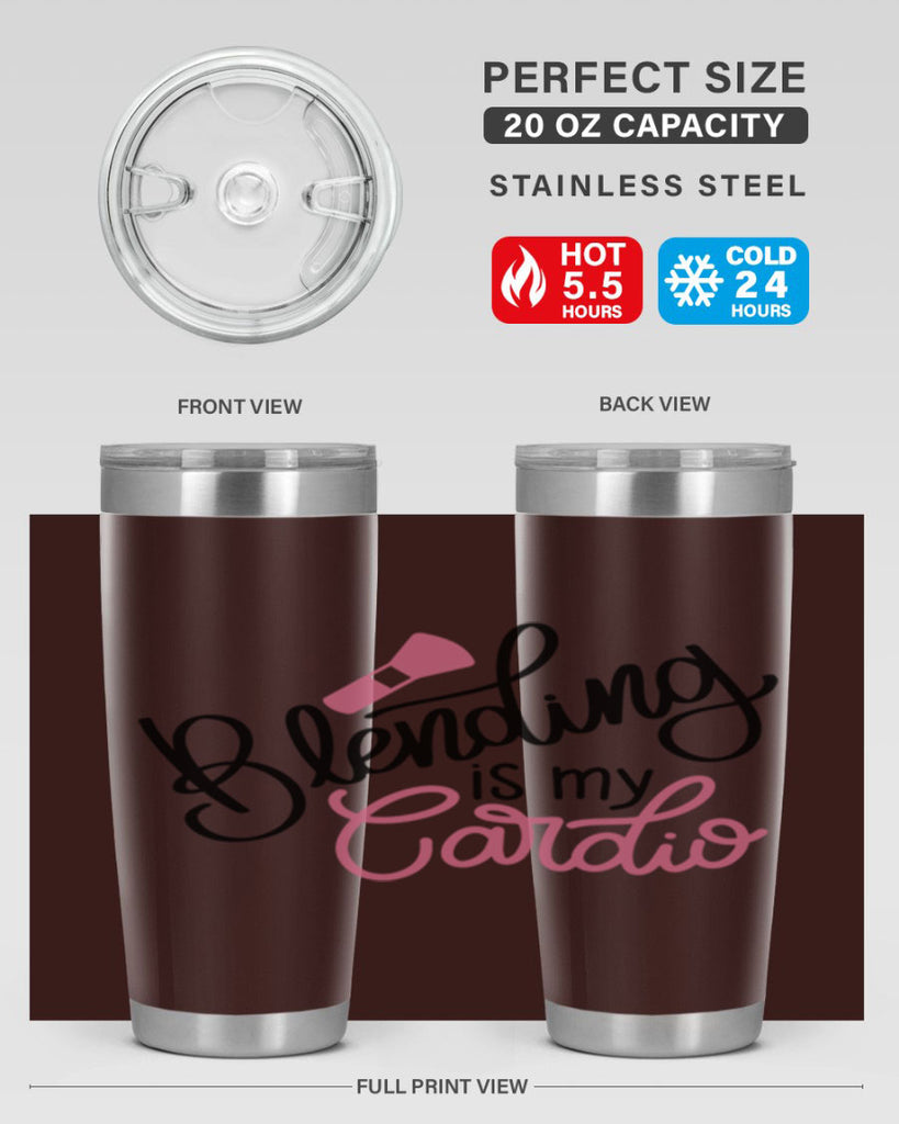 Blending is my Cardio Style 129#- make up- Tumbler
