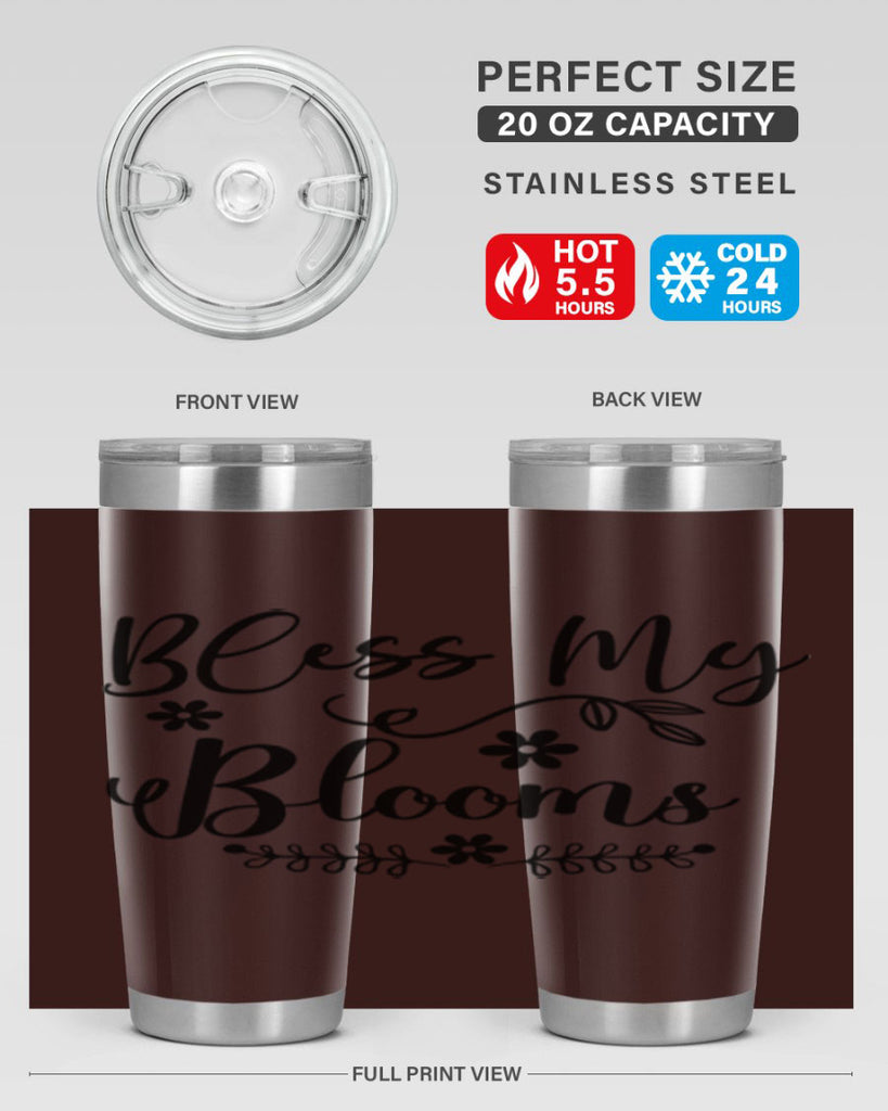 Bless My Blooms 45#- spring- Tumbler