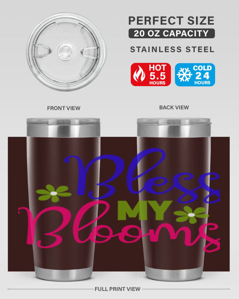 Bless My Blooms 46#- spring- Tumbler