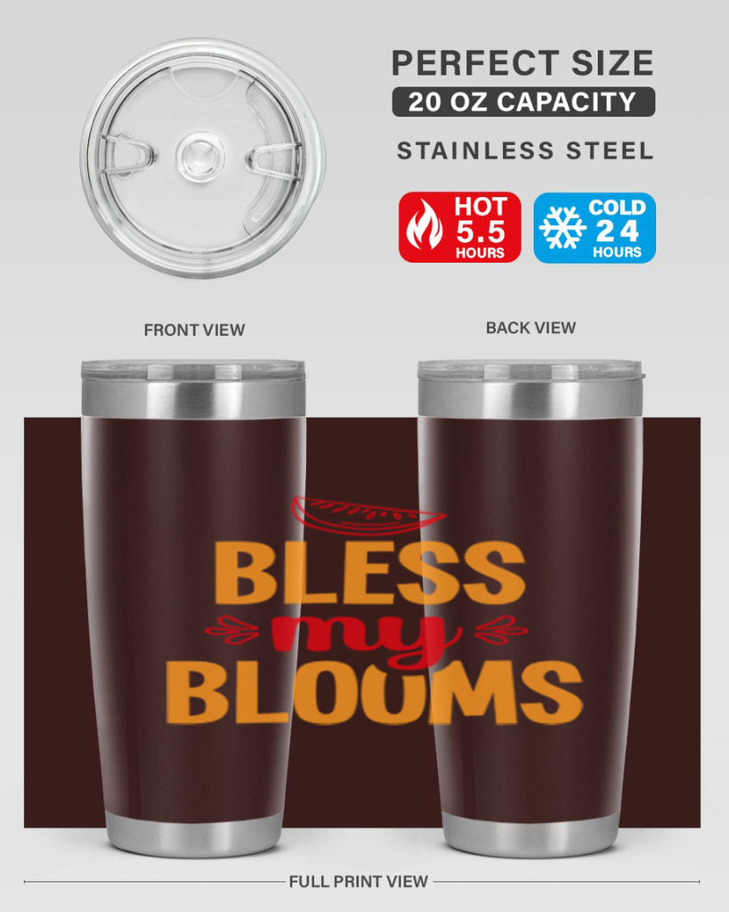 Bless my blooms 41#- spring- Tumbler