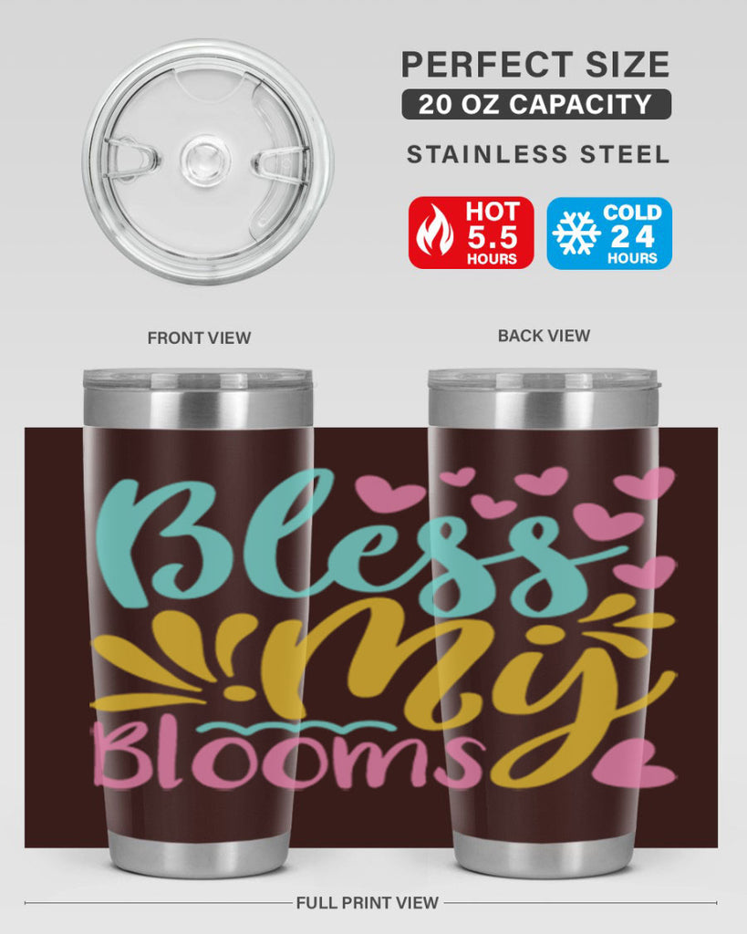 Bless my blooms Style 69#- summer- Tumbler