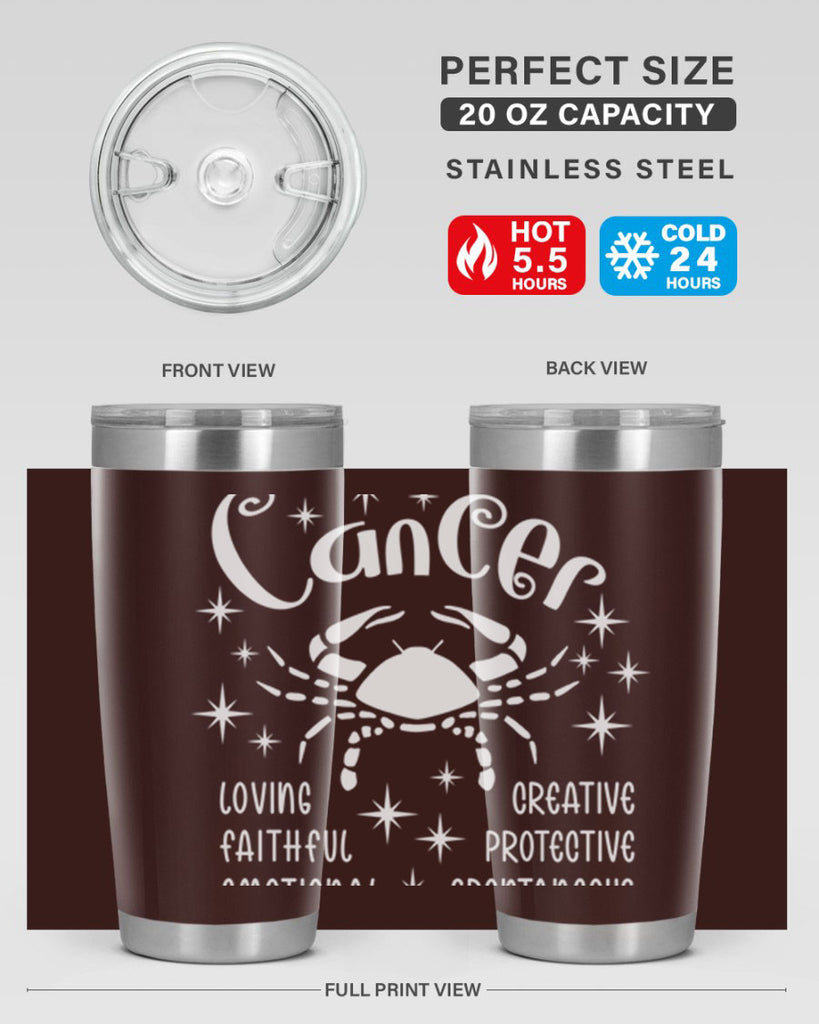 Cancer 150#- zodiac- Tumbler