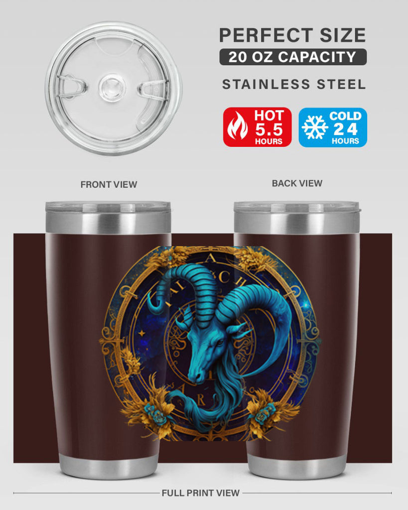 Capricorn 181#- zodiac- Tumbler