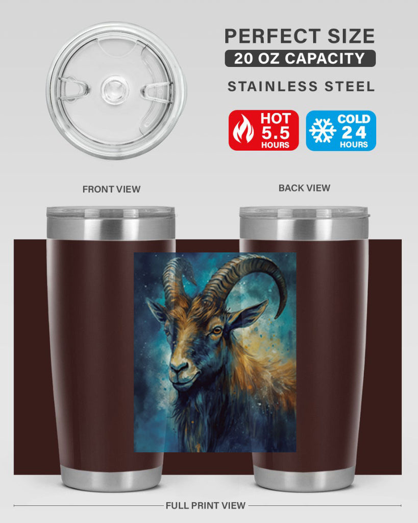 Capricorn 37#- zodiac- Tumbler