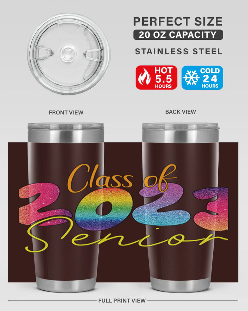 Class of 2024 senior 2#- 12th grade- Tumbler