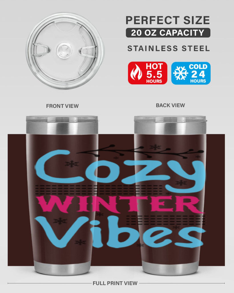 Cozy Winter Vibes Graphics 81#- winter- Tumbler