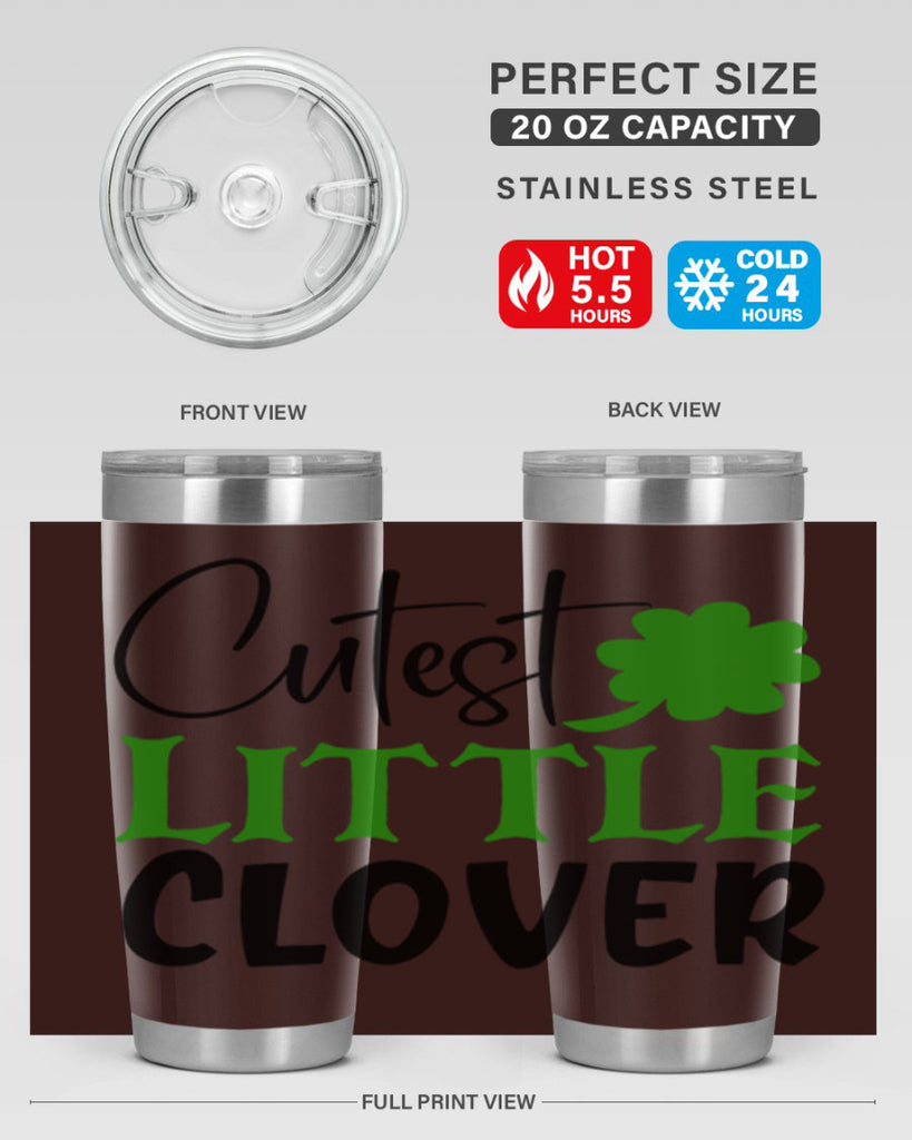 Cutest Little Clover Style 159#- St Patricks Day- Tumbler