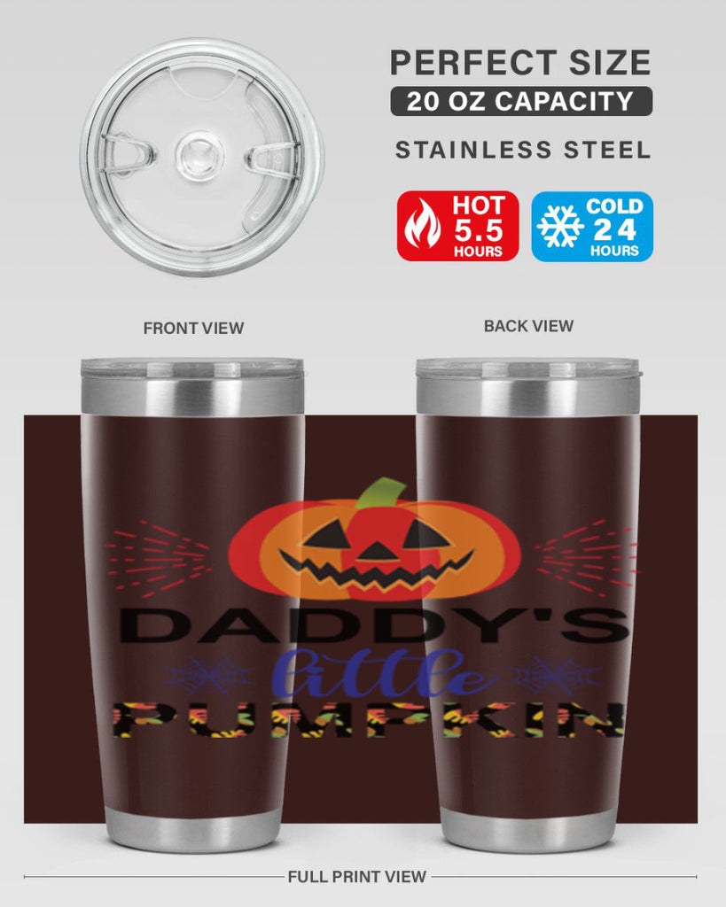 Daddyslittlepumpkin 68#- fall- Tumbler