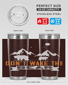 Don’t wake the bear 37#- Bears- Tumbler
