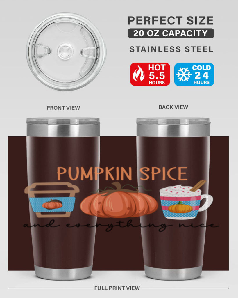 Fall Pumpkin Spice 127#- fall- Tumbler