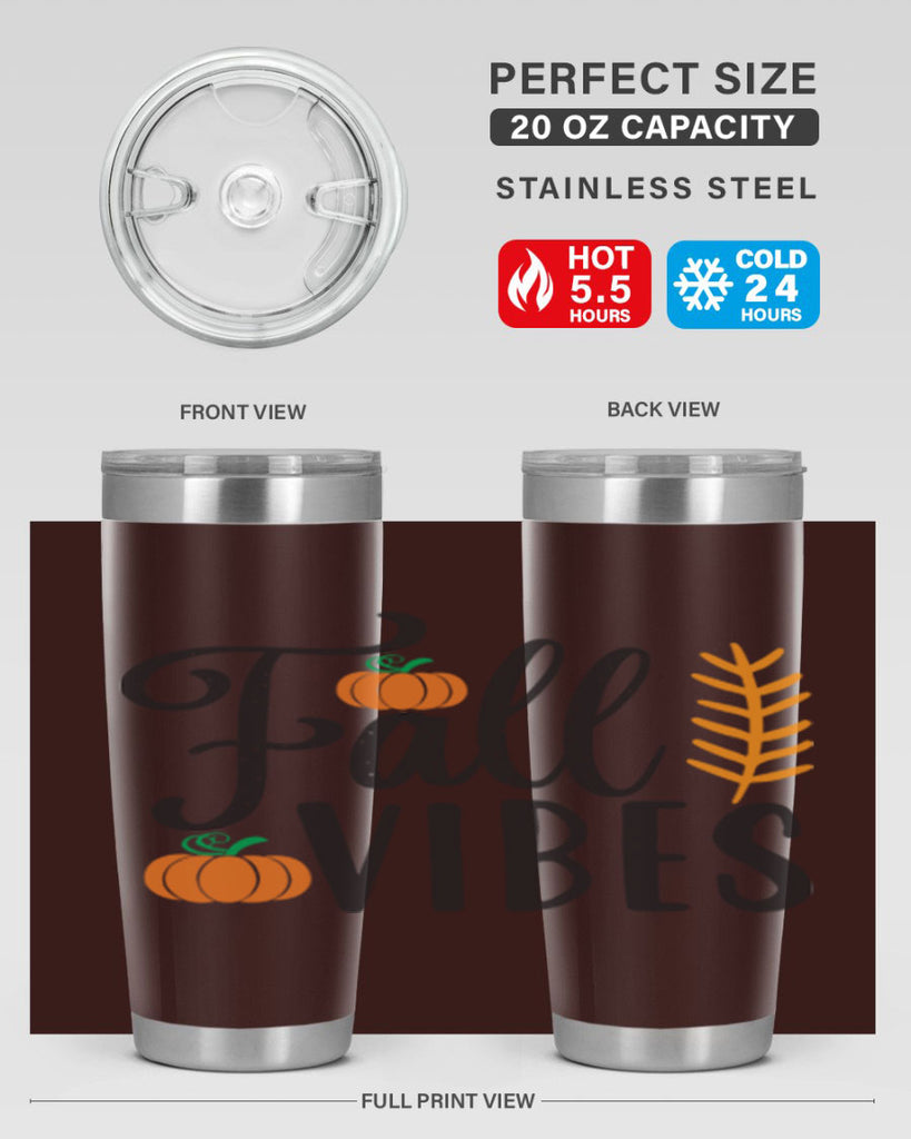 Fallvibes 163#- fall- Tumbler