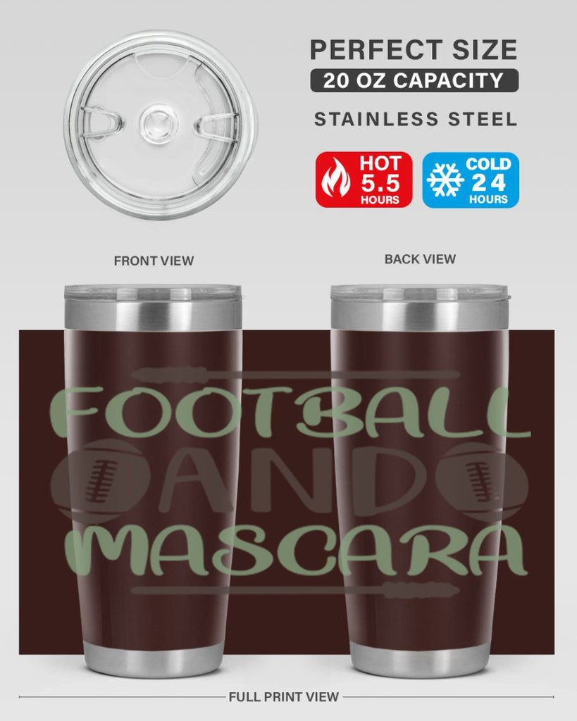 Football and Mascara 90#- fashion- Cotton Tank