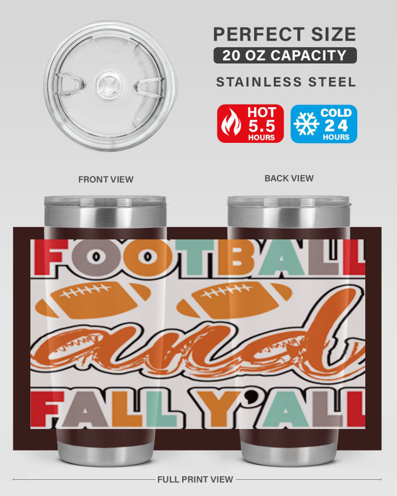FootballandFallYall 186#- fall- Tumbler