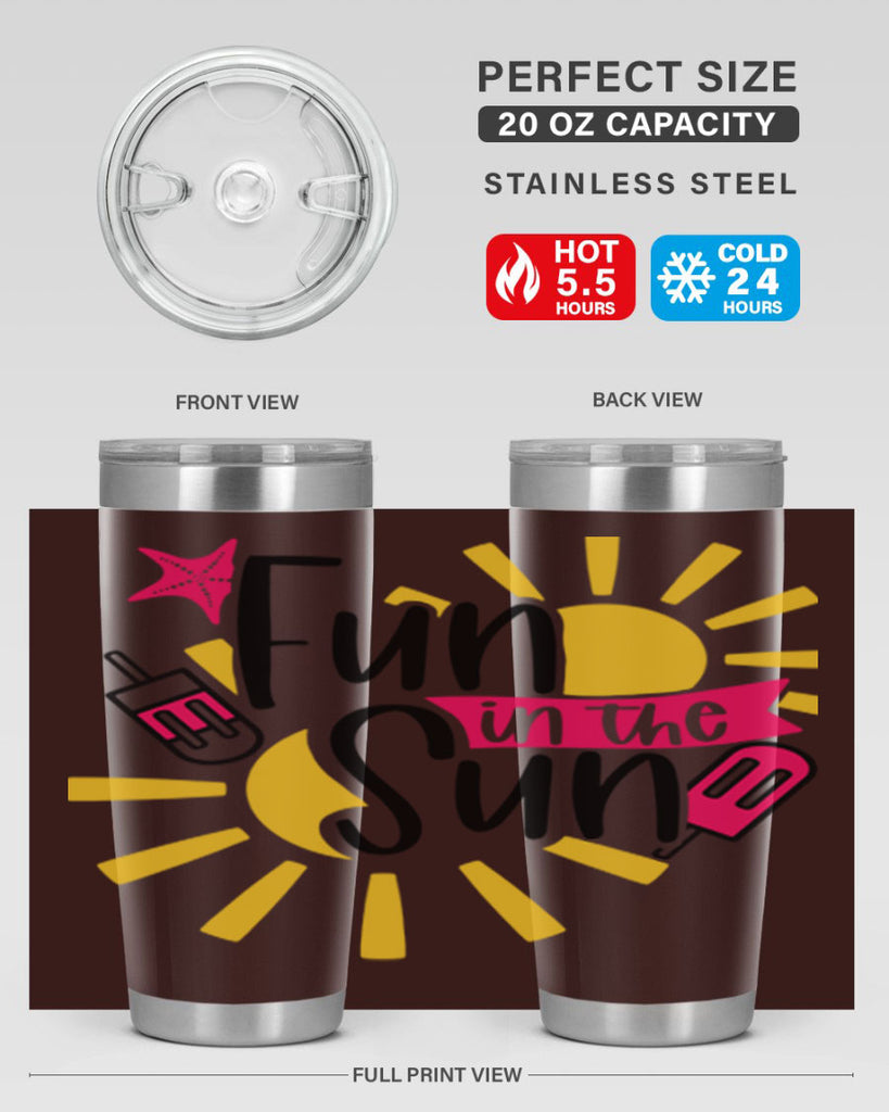Fun In The Sun Style 45#- summer- Tumbler