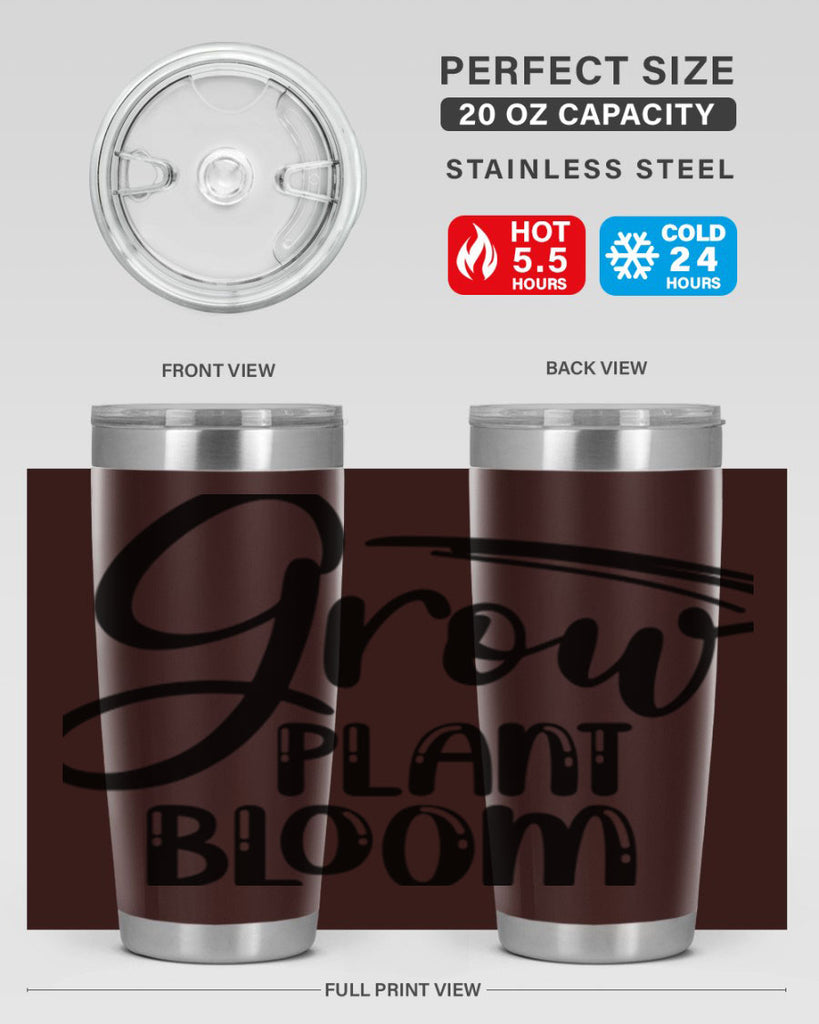 GROW PLANT BLOOM  151#- spring- Tumbler