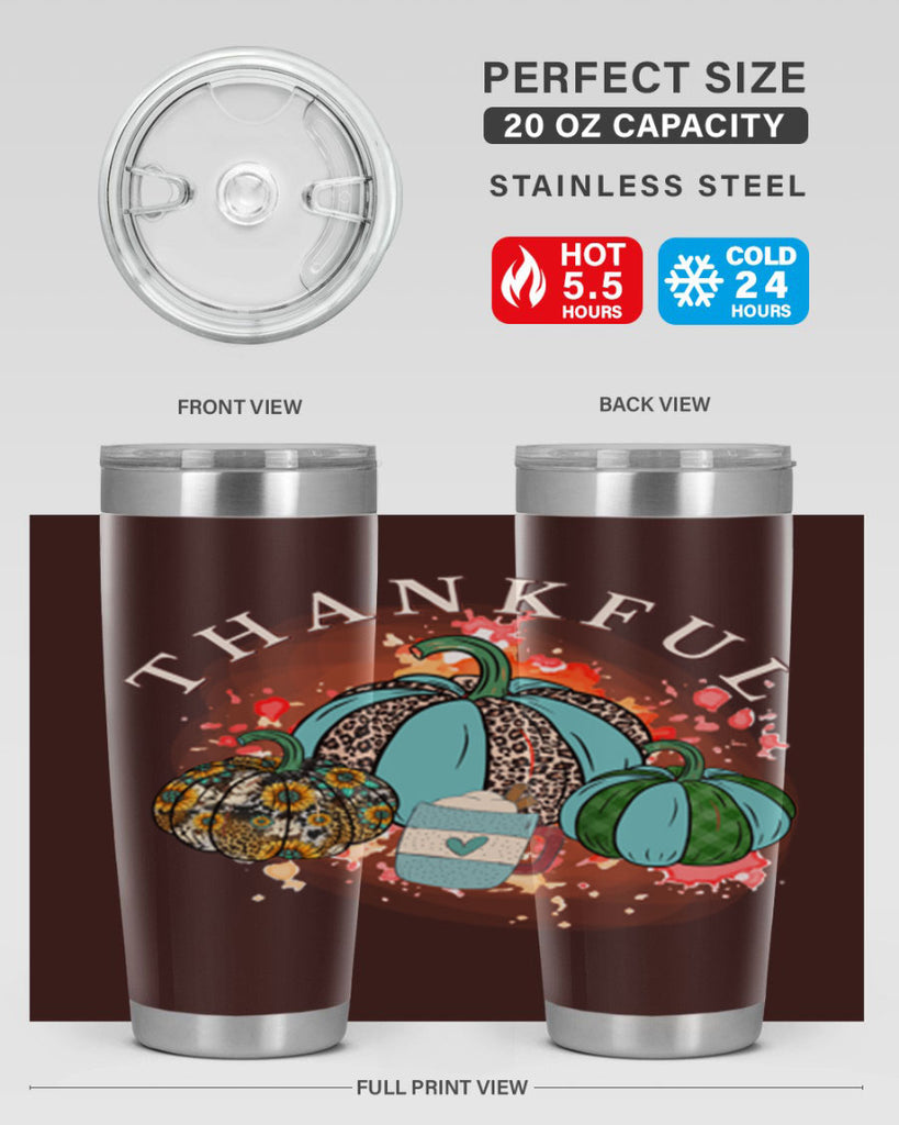 Happy Thanksgiving 247#- fall- Tumbler