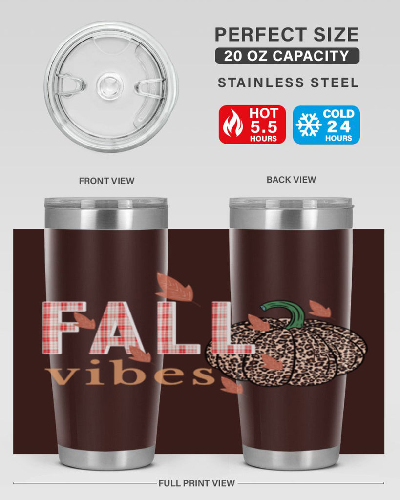 Happy Thanksgiving 252#- fall- Tumbler