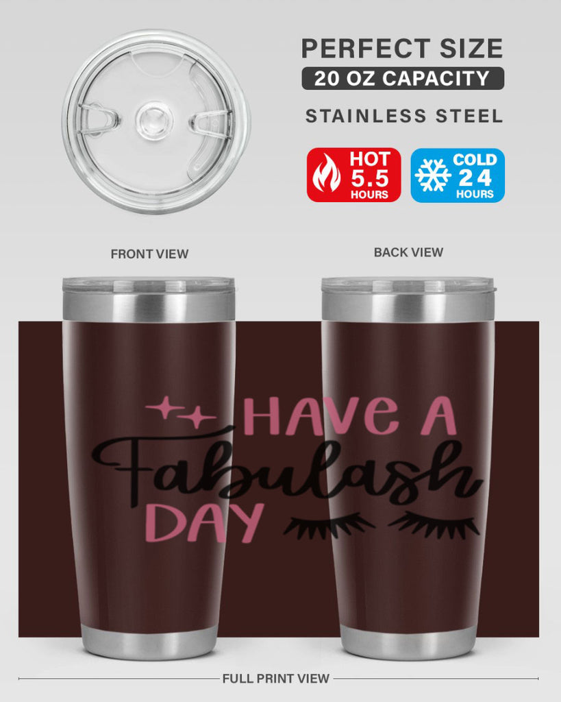 Have Fabulash Day Style 90#- make up- Tumbler