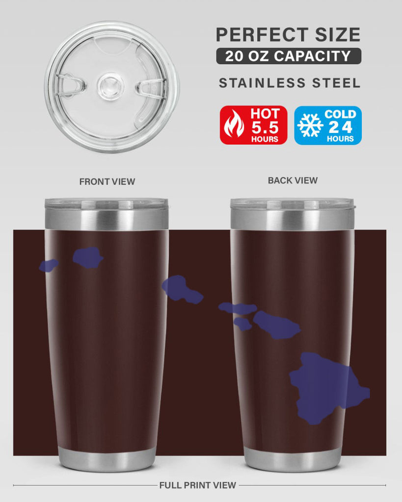 Hawaii 40#- stateflags- Tumbler