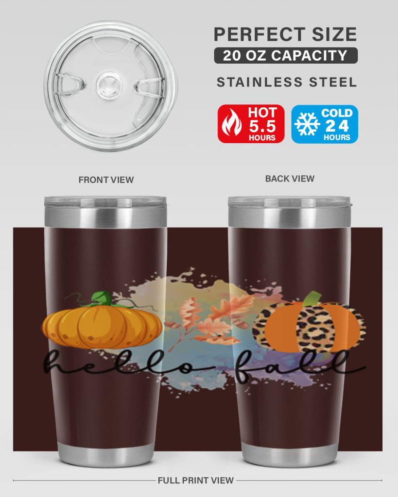 Hello Fall 277#- fall- Tumbler
