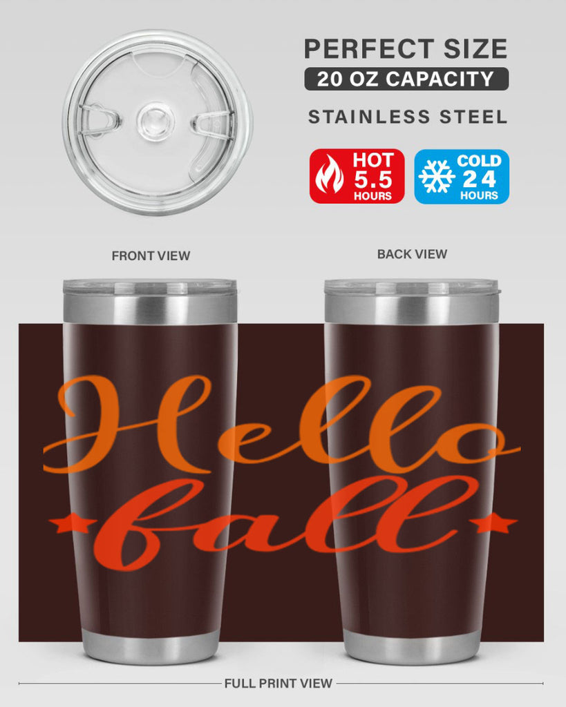 Hello Fall Design 278#- fall- Tumbler