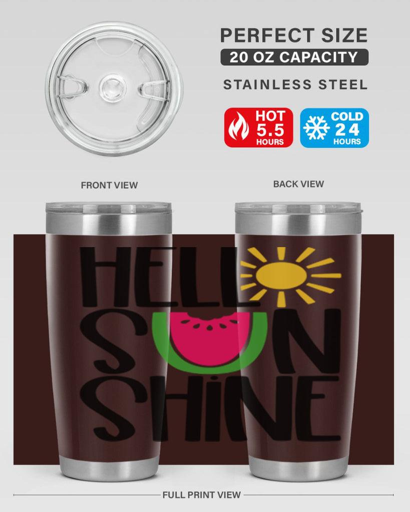 Hello Sunshine Style 37#- summer- Tumbler