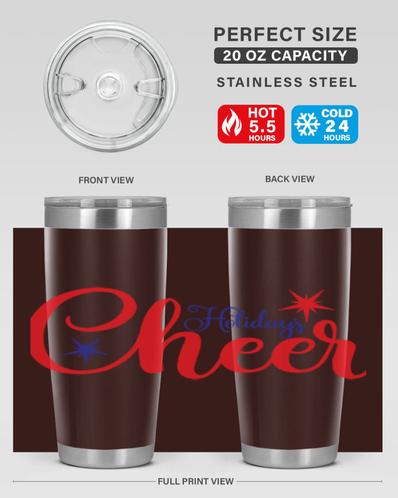 Holidays Cheer 191#- winter- Tumbler