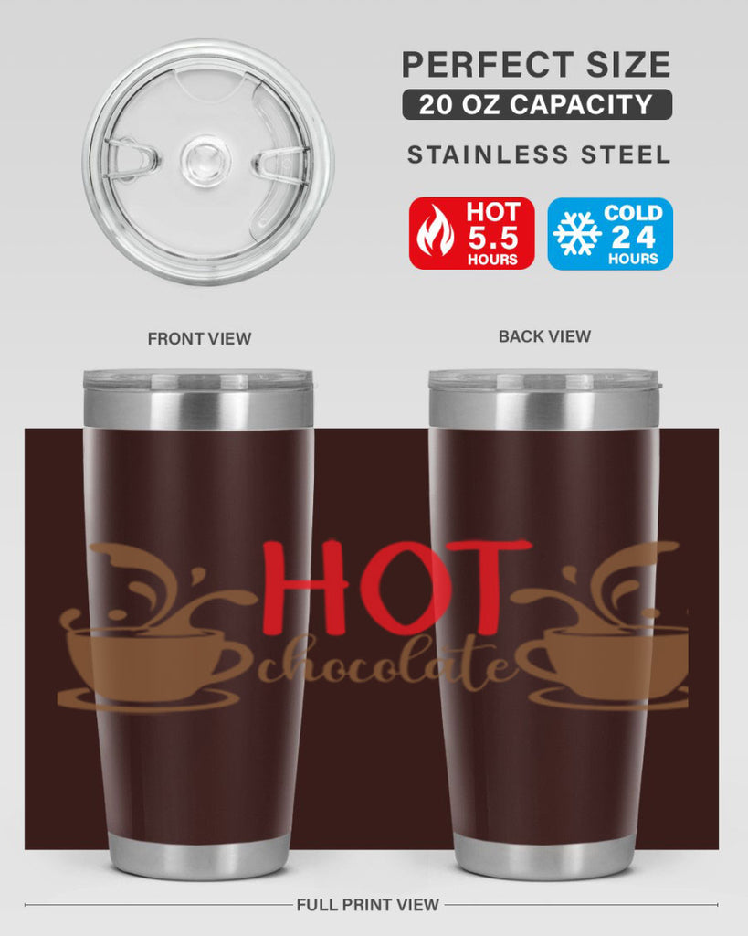Hot Chocolate 212#- winter- Tumbler