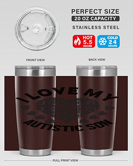 I love my Style 46#- autism- Tumbler