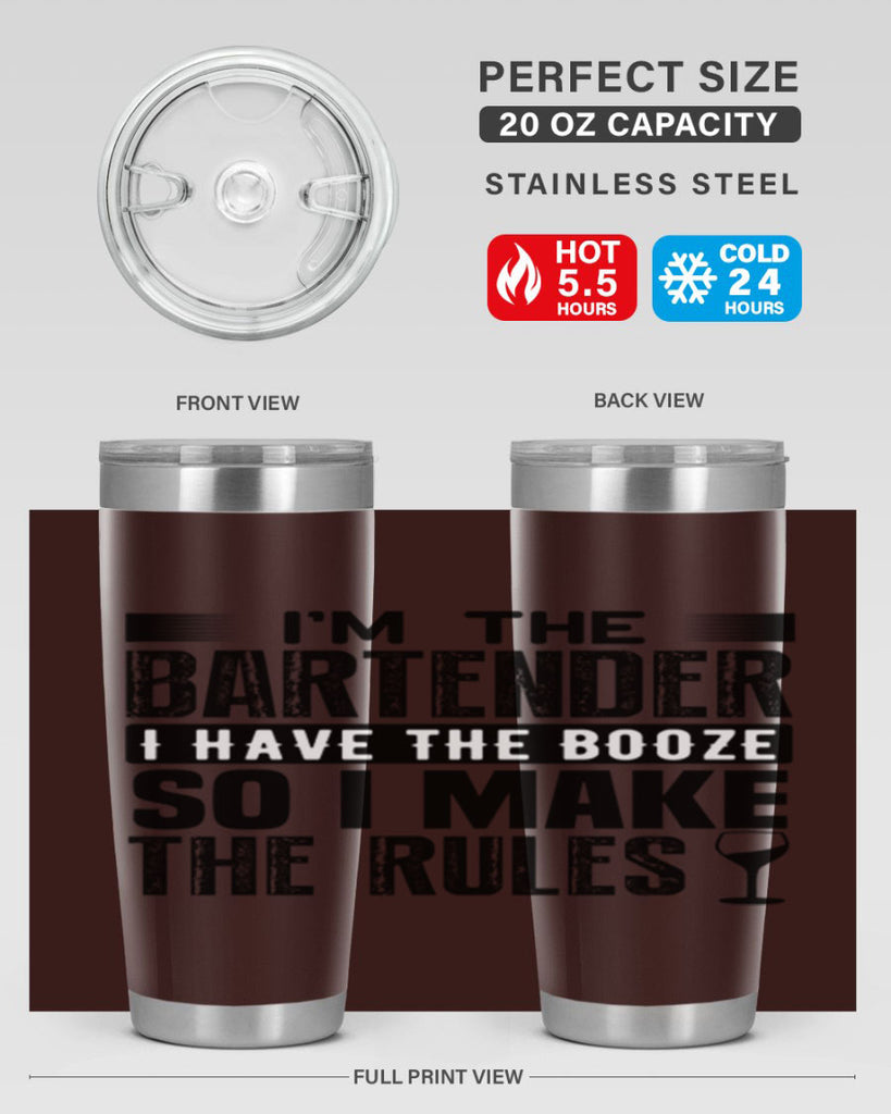 I’m the bartender Style 14#- bartender- tumbler