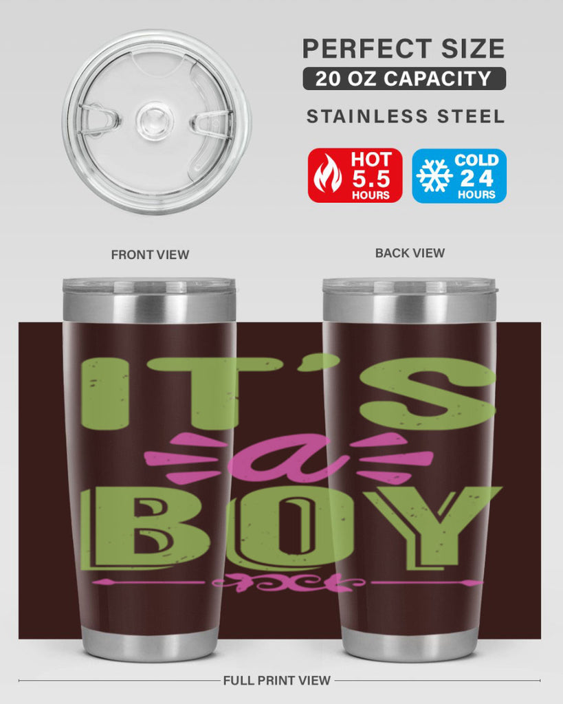 Its A Boy Style 187#- baby- tumbler
