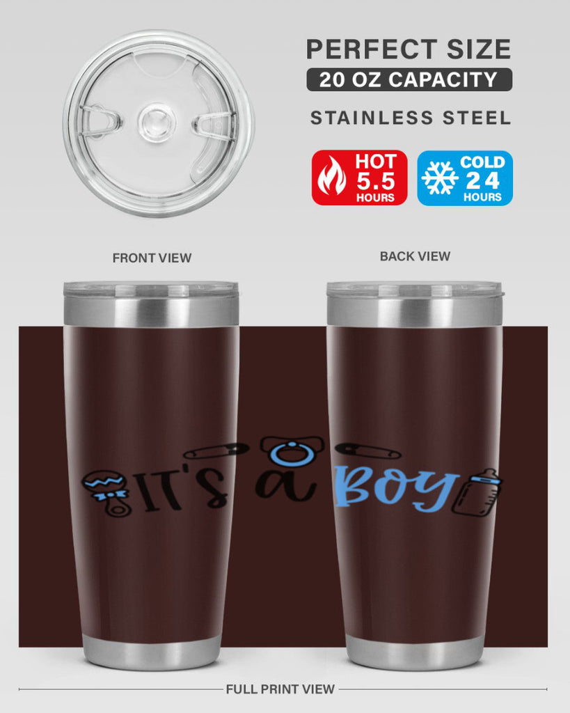 Its A Boy Style 80#- baby- tumbler